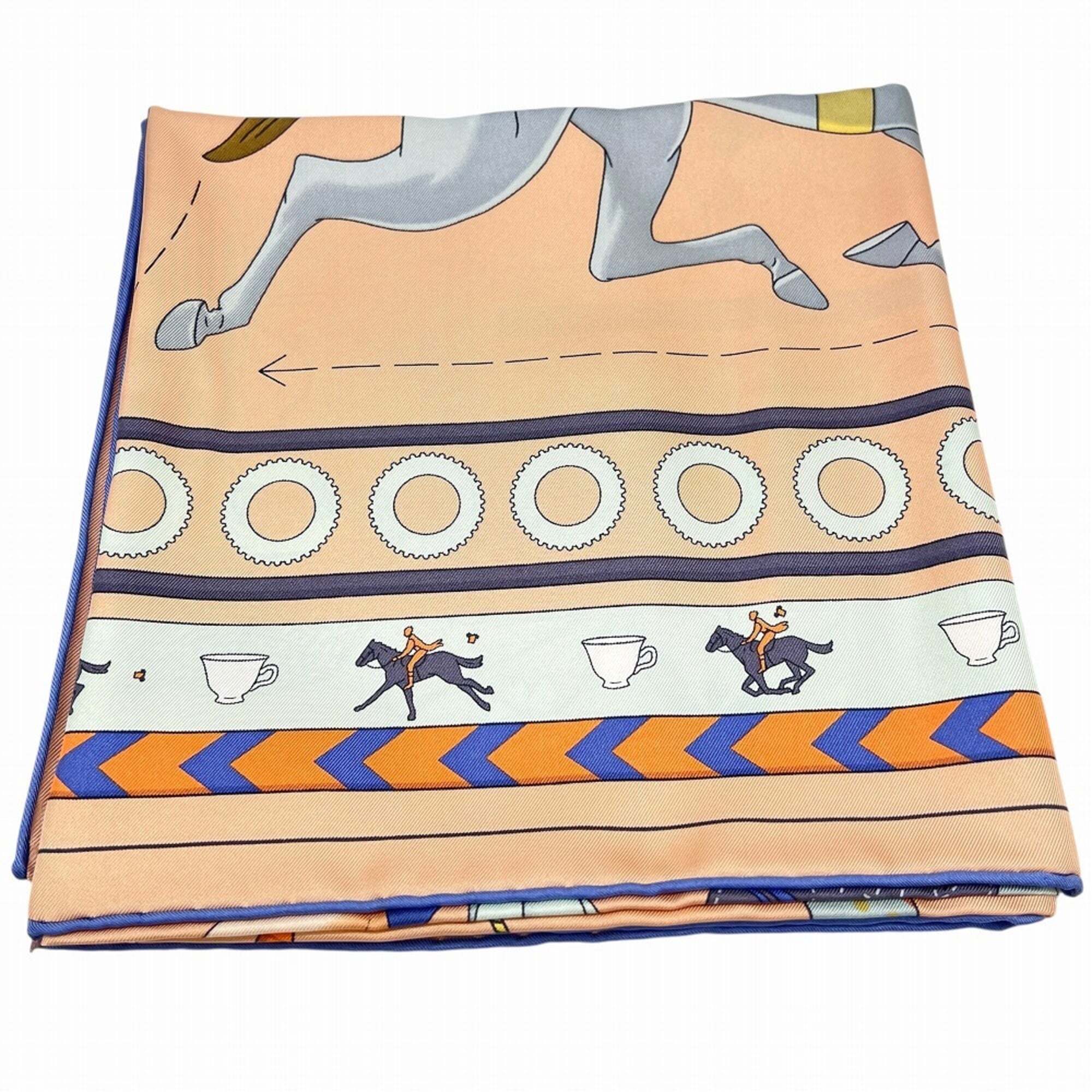 Hermes Authentic Pink Silk Scarf Hermes Authentic Pink Silk Scarf